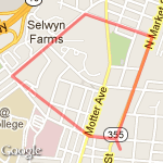 2 mile almost route map