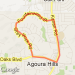 fountainwood loop route map