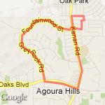 5k training-4 route map