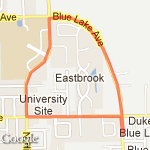 moms walk 2 route map