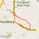 2 Mile Route route map