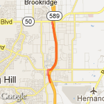 Suncoast trail route map