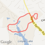 Prince of Peace - 3 mile loop route map