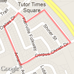 Short Loop route map