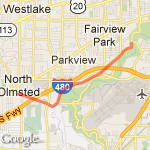 10 miles!!! route map