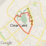 nearly 5 miles! route map