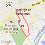 Lunch Break route map