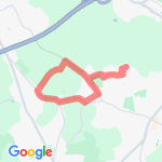 Home via Pitt Lane route map