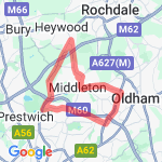 Bike Route route map