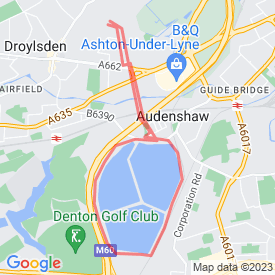 audenshaw reservoir - 7.00 Km route in Manchester