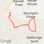 The Dog Walk route route map