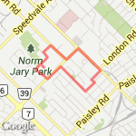 Willow - 3K route map