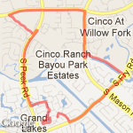 5 mile training route route map