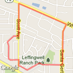 Whittwood Run route map