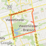 Bathurst finch duffrin steels bathurst route map