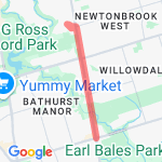 Bathurst Shepperd  route map