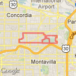 8 mile route map