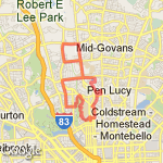 10 miles out hampden route map