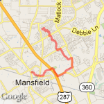 tough mudder practice 1 route map