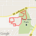 Billys blah route map