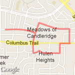 Silverridge route map