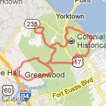 17.44 Battlefield route map