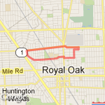 5k 1st try route map