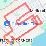 8k from shop route map