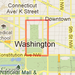 White House Run route map