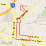 mikes route route map