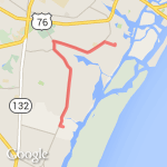 from my house to mom and dads route map