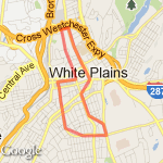 White Plains route map