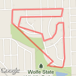 5k Project1 route map