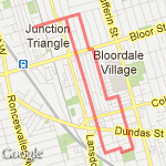 St. Clarens route map