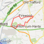 Rye Bank Cromwell Rd  route map