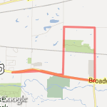 6.5-mile Lancaster Route route map