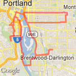 Lots of Hills route map