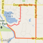 loop around rangeline route map