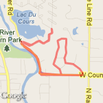 Lamplighter loop route map