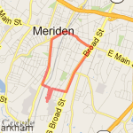 east main  route map