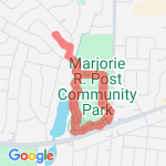 2 mile bike route map