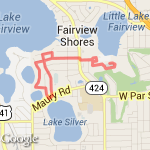 Blarney 5k route map