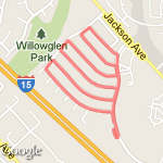 JCSisters 2.5 miles route map