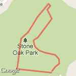 Stone Oak Trail route map