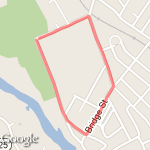 Pierce Stree loop route map