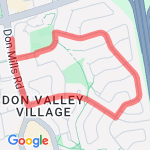 1st run march 13th/2012 route map