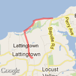 Warm Up Run route map