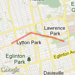 Sherwood Loop route map