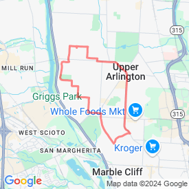 Run My Route - Running Map 8.19 miles