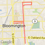 7 around town route map